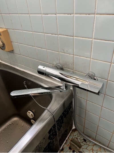 浴室水栓取替施工工事