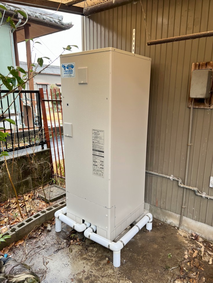 電気温水器取替工事