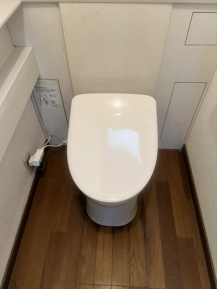トイレ便座取替工事